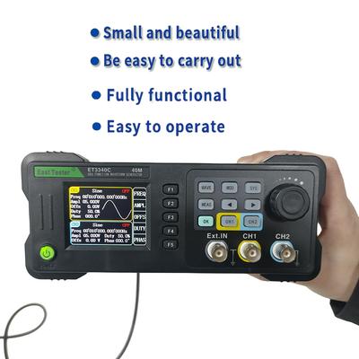 East Tester Mini двухканальный функциональный/произвольный генератор сигналов источник сигнала ET33C 20 МГц 40 МГц 60 МГц частотомер