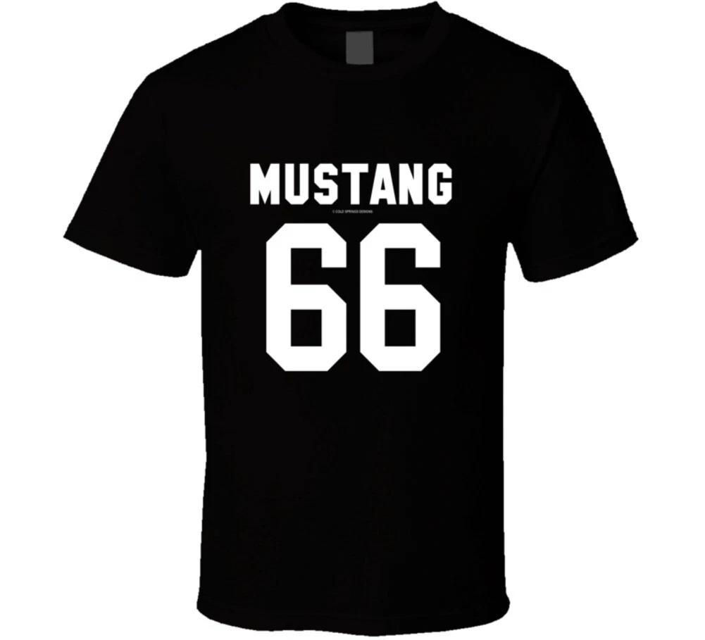 Mustang 66 Jersey Style 1966 Ponycar Gift T Shirt Mens Kids Womens Boys girls children