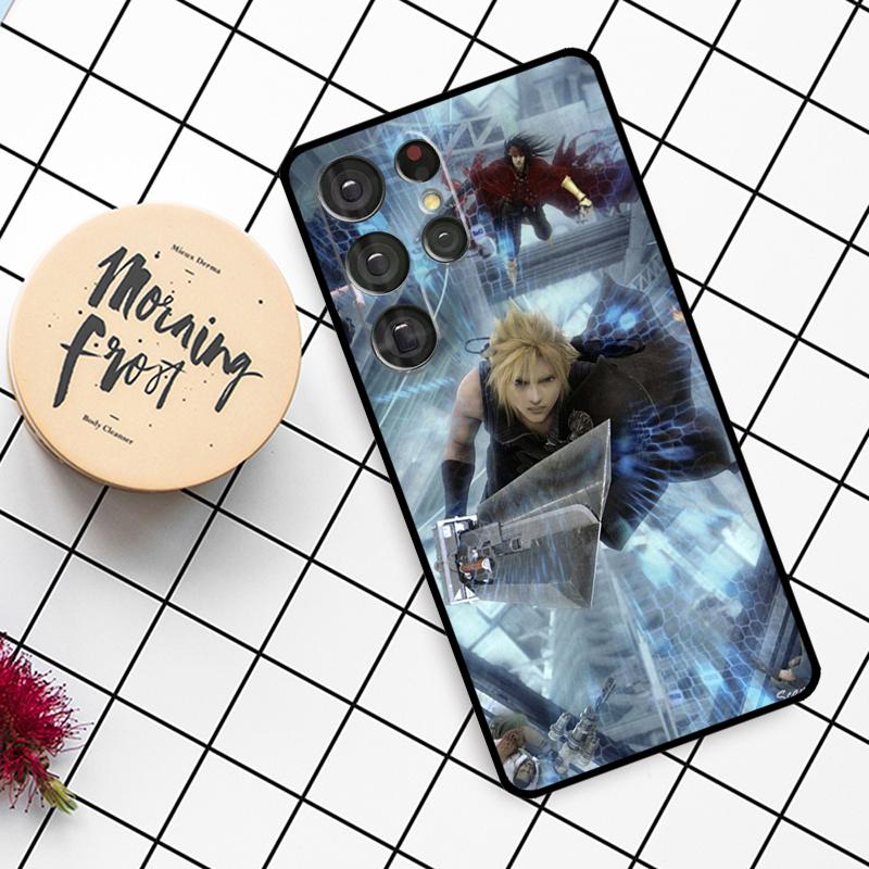 Чехол Final Fantasy VII для Samsung Galaxy S25 Ultra S23 S22 S21 S20 S24 Ultra S9 S10 Plus S25 FE