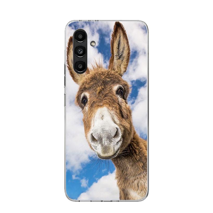 Funny Donkey Phone Case For Samsung Galaxy A13 A14 A15 A16 A17 A53 A54 A55 A56 A33 A34 A35 A36 A23 A24 A25 A26 A05S A04S