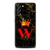 Мраморный чехол для телефона с буквой для Samsung Galaxy S26 S25 S24 S23 S22 S20 S21 FE Ultra S25 Edge Plus 5G Мягкий ТПУ чехол Fundas Capa Сумка