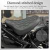 For Triumph Bonneville Bobber 2017 2018 2019 2020 2021 2022 2023 2024 2025 Black Front Seat Pad Cover Motorcycle Part Plastic