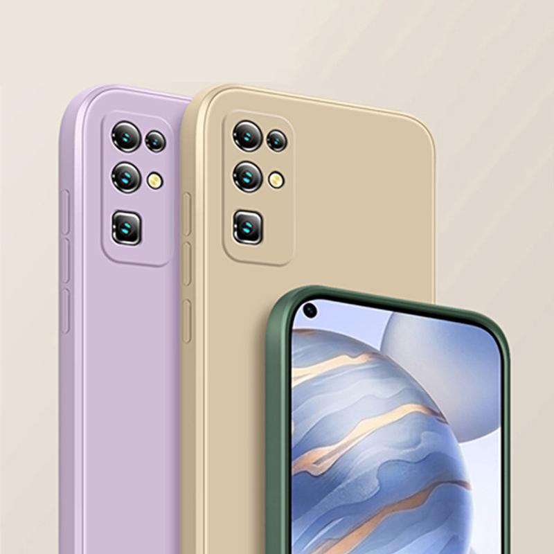 Новый цветной жидкий силиконовый чехол для Samsung Galaxy A72 A52 A32 A22 A71 A51 A70 A21S A50 A30S A13 A73 A53 A23, чехол из мягкого ТПУ