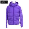 [Good Condition/domestic Regular] 290543 R192 Triangle Logo Plate Hooded Down Jacket Jacket 42 purpleUsed