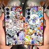 Чехол для Samsung Galaxy S20 S24 Plus S21 FE S23 Ultra S25 Edge Черный Мягкая Накладка One Piece Super Gear 5 Luffy