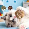 Игрушка для кошки шарик из кроличьего меха настоящий кроличий мех игривый шарик из меха кошки богатый и приятный запах для питомца нюхающий кошка игрушки-шарики из кроличьего меха