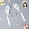 Ancient Tassel Animal Ear Cat Ear Headband Exhibition Hanfu Cos Props Handmade Chinese Mother Plush Cat Ears