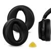 Geekria QuickFit Compatible Ear Pads for Sony MDR-Z7 and MDR-Z7 M2 Headphones, Protein Leather Ear/Ear Cup Pads (Black)