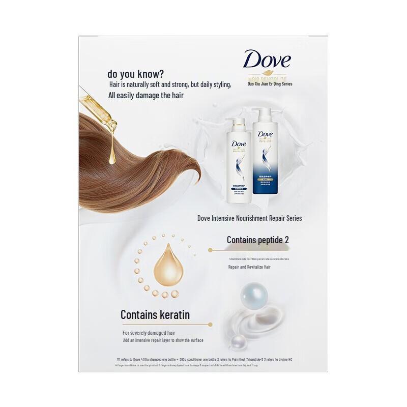 Dove Intensive Nourishment Shampoo & Conditioner Set