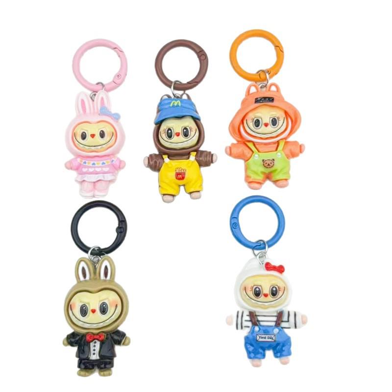 Мультяшный брелок-подвеска из смолы для DIY-куклы, для украшения рюкзака