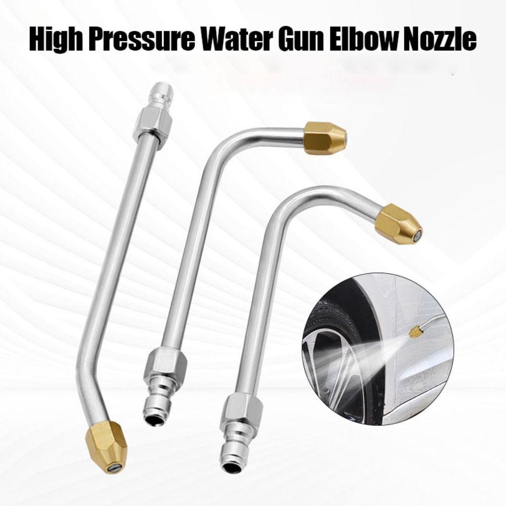 Многоугольная насадка для мойки высокого давления, вращающаяся на 360 °, удлинитель для мойки автомобиля, водяная щетка