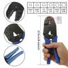 BNC Crimp Tool Professional Coaxial Cable Tool Kit Wire Lug Tube Terminal Crimper Hex Crimp Tools Pliers for RG58 RG59 RG6