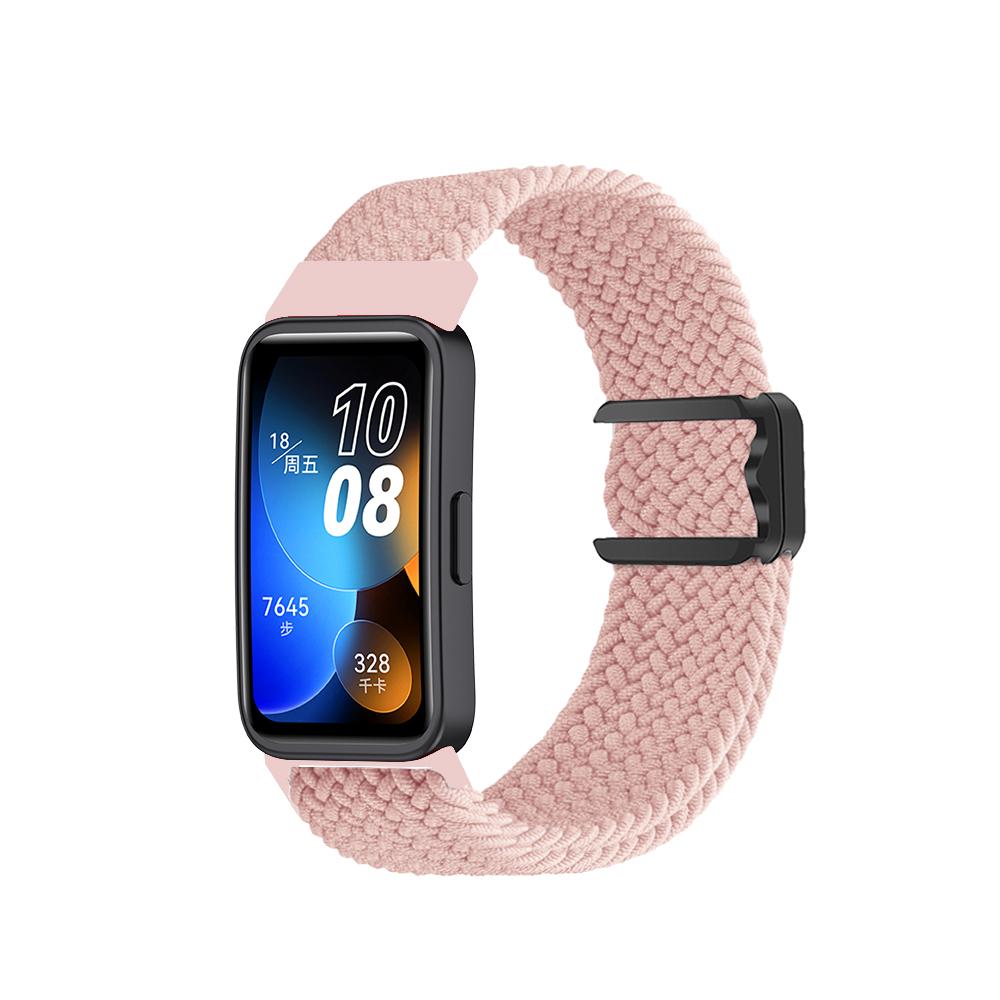 Magnetic Braided Loop for Huawei Band 9 8 Strap Accessories Adjustable Wristband Elastic Nylon Bracelet Correa Huawei Band9 band