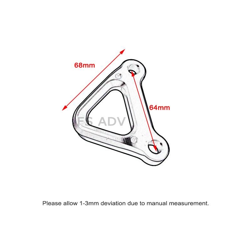 Rear Racing Hook Subframe Tie Down Holder Bracket Fit For YAMAHA YZFR7 YZF-R7 YZF R7 2021 2022 2023 Motorcycle Accessories