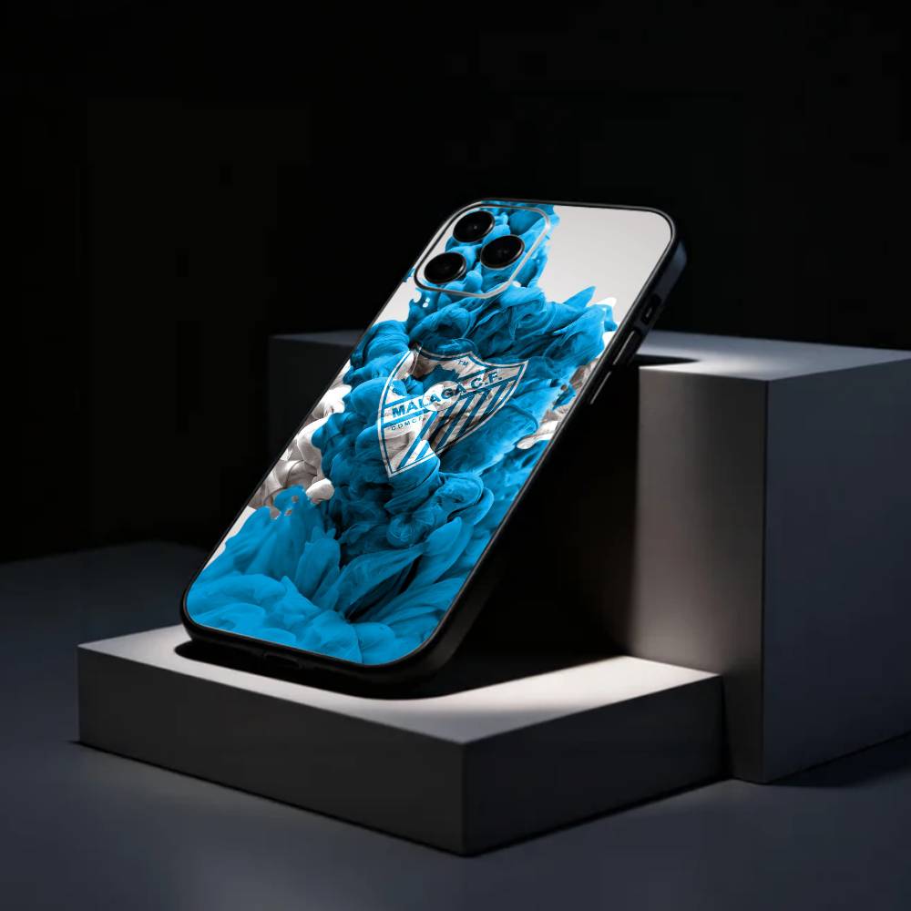 Крутая M-Malaga C-CF Силиконовый Мягкий Чехол для Телефона Для IPhone 17 16 15 14 13 12 11 X XR Plus Pro Max Plus