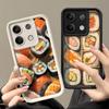 Phone Case for Xiaomi Redmi Note 15 14 13 Pro Plus Delicious Sushi Bento Shell 12S 11 11S 11T 5G 14S Soft Silicone Funda