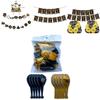 2022 Happy New Year Party Supplies Decorations Elegant Gold Balloon Set And Banner