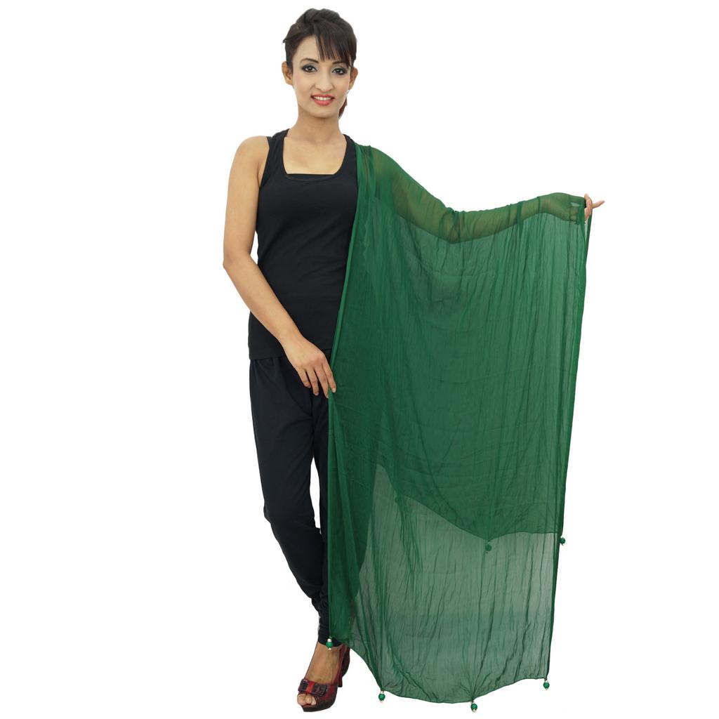 Длинные палантины с запахом на шею из шифоновой смеси Dupatta Women Chunni Indian Scarves