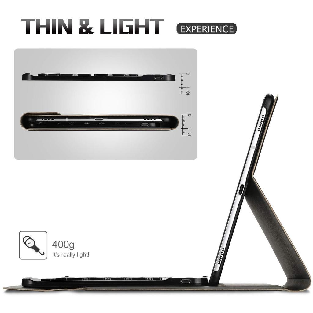 Чехол-ручка для Samsung Tab S6 10.5 SM-T860 с разделенной Bluetooth-клавиатурой