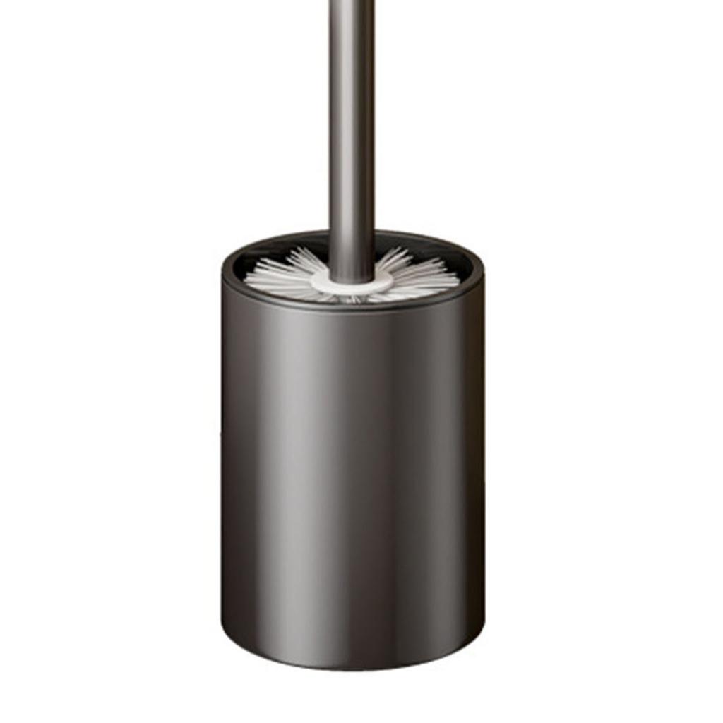 Настенный пластиковый держатель для туалетной щетки, не требующий сверления, щетка для унитаза с длинной ручкой для