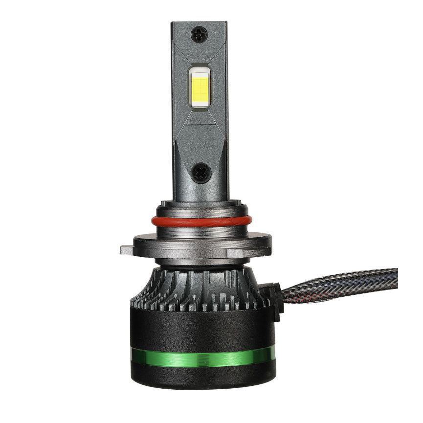 Светодиодная фара головного света с одной медной трубкой M8, сверхяркий прожектор - совместима с H7/H4/H1/H11.