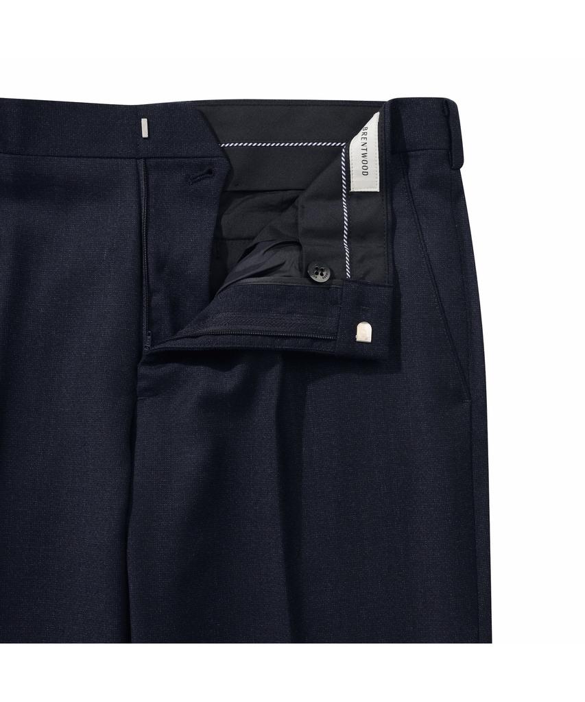 BRENTWOOD Wool Blended Micro Classic Suit Pants - Navy Brfcw26742Nyx