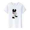 Kawaii Summer Unisex Short Sleeve t-shirt Cartoon Tshirt Top Loose Tee Mickey Mouse Graphic Clothes Gift
