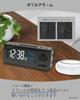 ADESSO Alarm Double with Snooze Black MY-96 Clock, Vibration, Digital, Radio-Controlled, Alarm, Function,