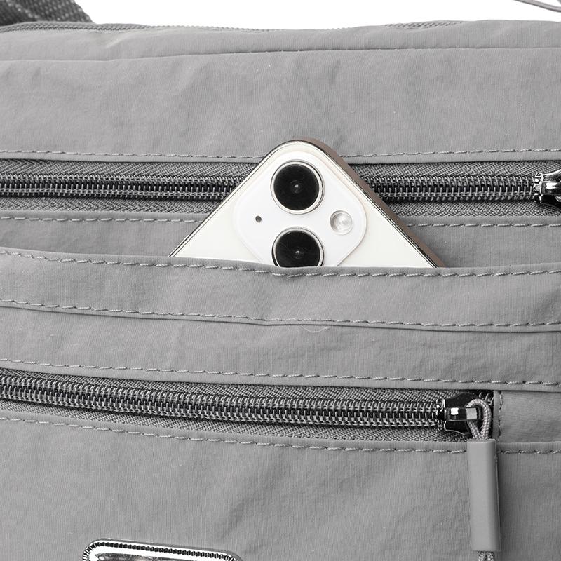 Многосекционная сумка через плечо для женщин, легкая сумка через плечо, сумка для матери