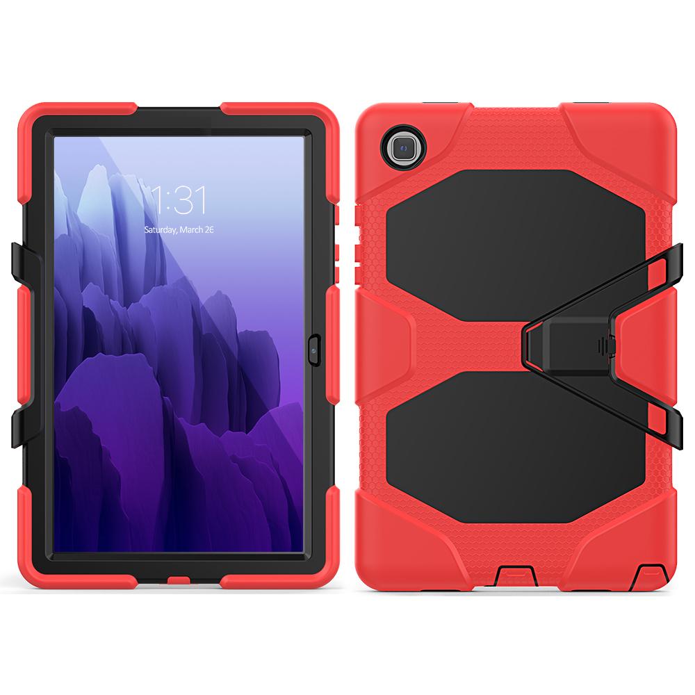 With Built-in Screen Protector Case For Samsung Tab S6 Lite 10.4 SM-P620 P613 P610 A7 10.4 T500 505 A8 10.5 X200 205 Stand Cover