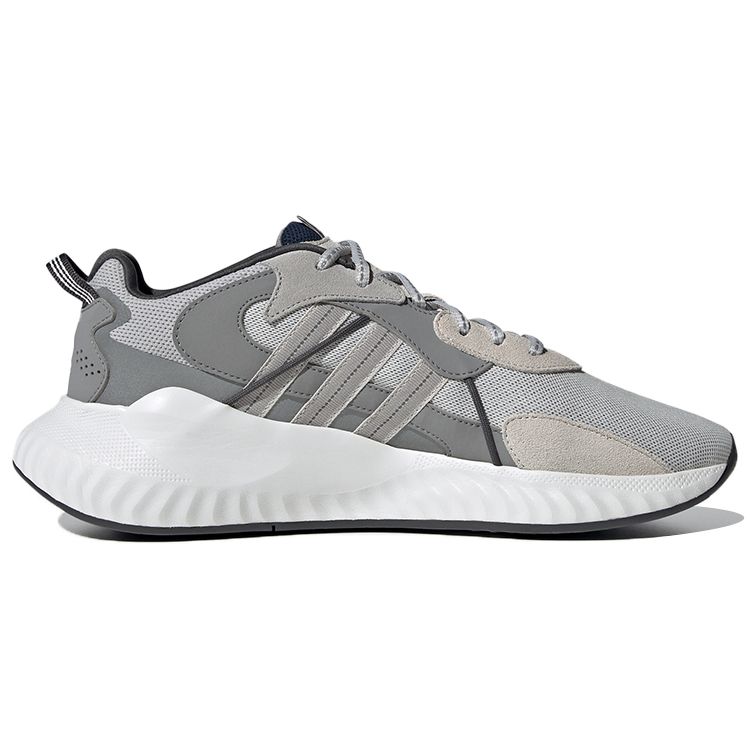 adidas Серые университетские темно-синие кроссовки унисекс Hi-Tail Grey-One Grey-Two H05766