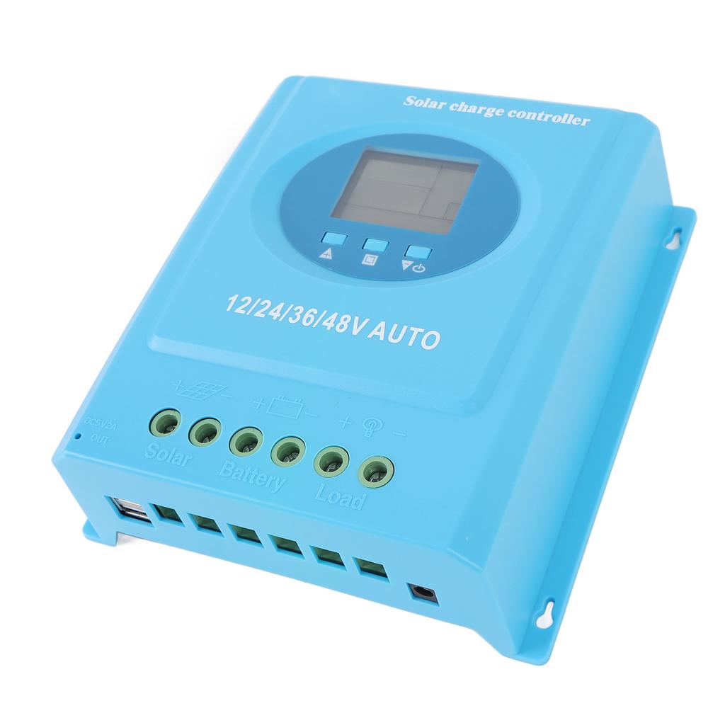MPPT контроллер солнечного заряда 12 В 24 В 36 В 48 В автоматический эффективный преобразователь солнечного зарядного устройства регулятор для