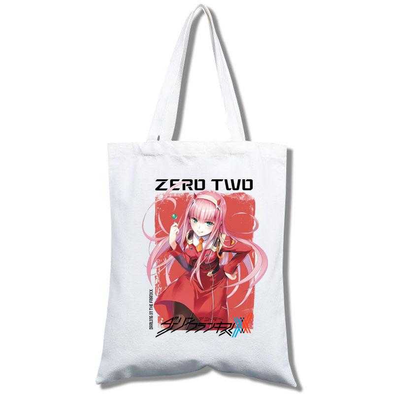 Wings Kiss, Student Shopping Mobile Phone White Canvas Model Portable Messenger Bag Women'S Handbag Picture