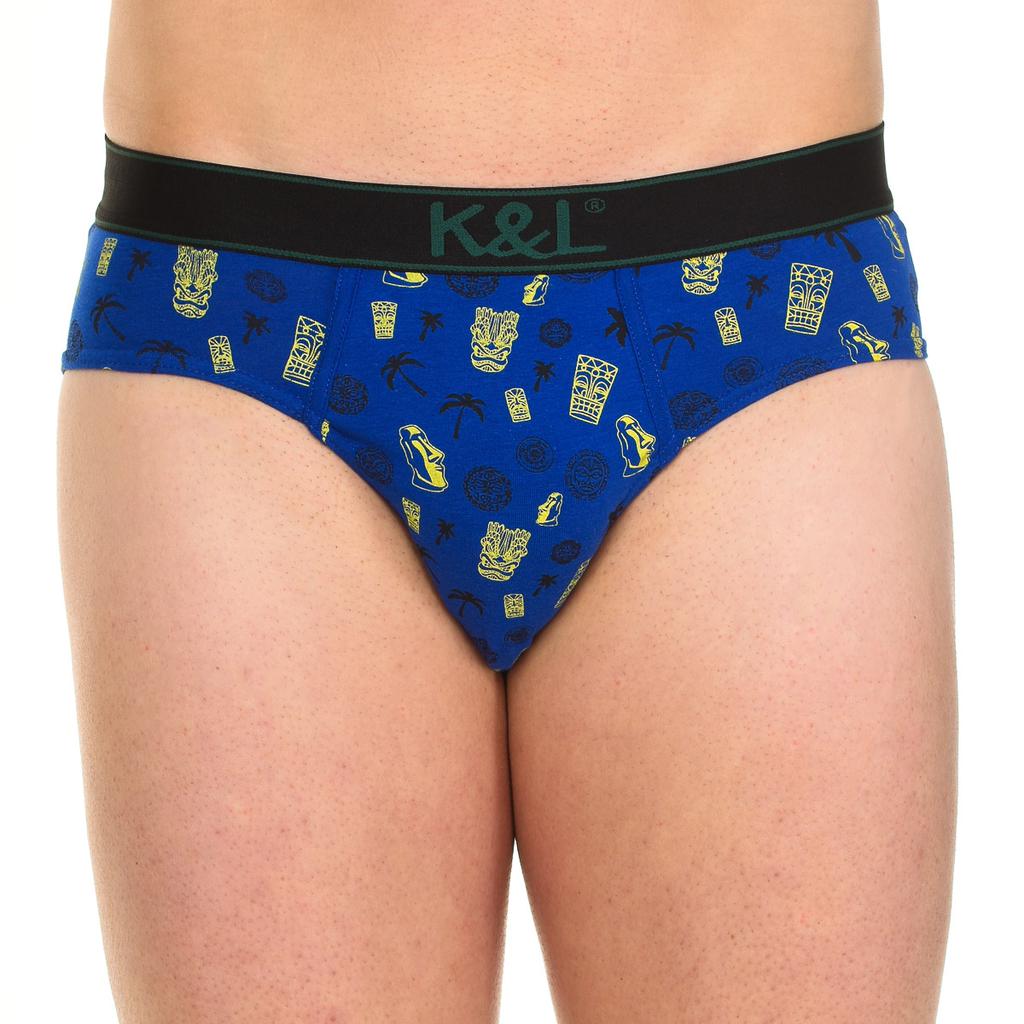 Комплект из 2 слипонов из дышащей ткани KL2007 для мужчин.