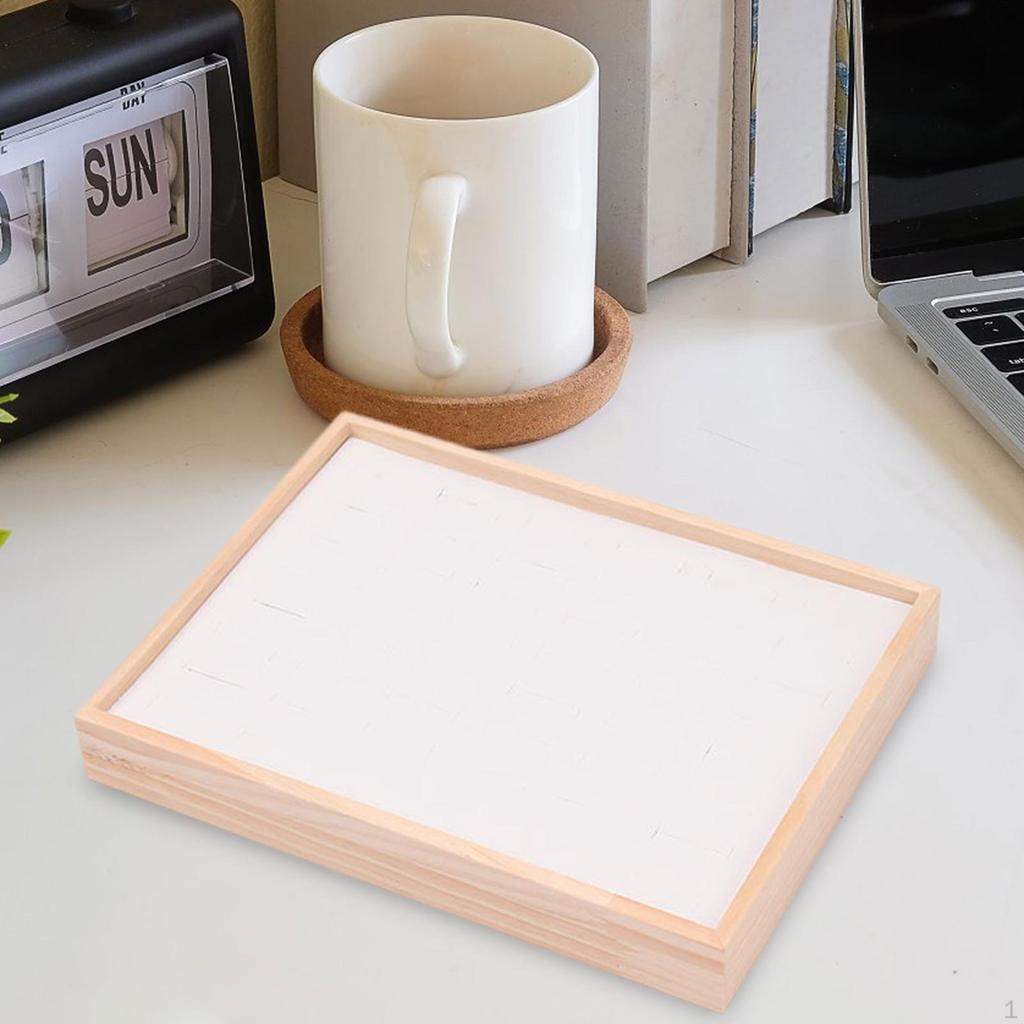 Держатель лотка для ювелирных колец, защитное хранилище ювелирных изделий