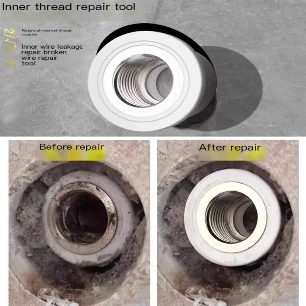 Инструмент для ремонта трещин внутренней резьбы PPR 1/2 дюйма 3/4 дюйма Комплекты для ремонта внутренней резьбы Ручной инструмент