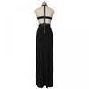 Sexy Women Lace Dress Backless High Waist Slit Luxury Party Dress Za Woman Y2K High Street Black Banquet Maxi Dress