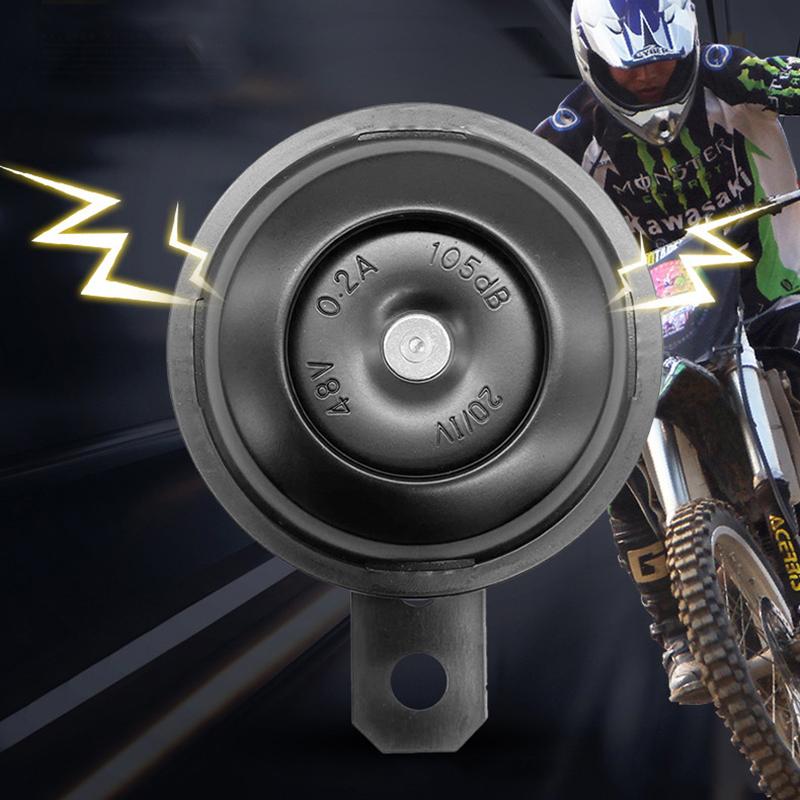 Универсальный мотоциклетный гудок, электрический комплект клаксона 12 В 1,5 А 105 дБ, водонепроницаемые гудок-динамики для автомобиля, грузовика, внедорожника