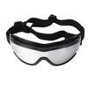 Dog Goggles Wind Proof UV Proof Fog Proof Dog Sunglasses with Adjustable Strap for Outdoor Silver