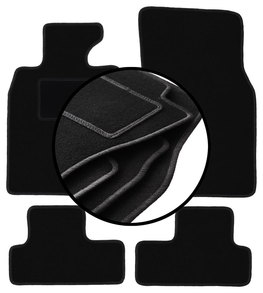 Полный комплект велюровых ковриков для: Mini Cooper R56 хэтчбек (2006-2013 гг.)