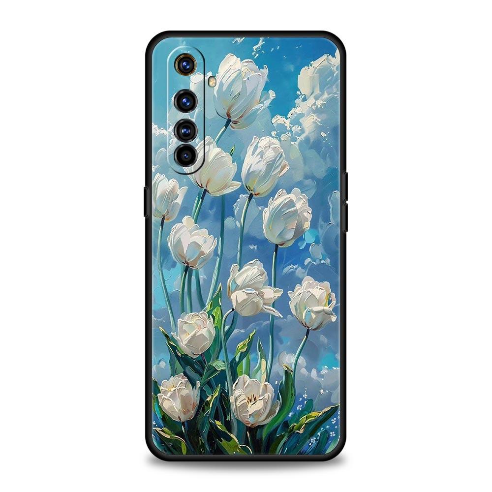 Чехол для телефона Claude Monet Garden Paint Art для Realme 13 12 10 9 8 7 GT3 GT5 GT2 Pro Plus 5G C21 C25 C35 GT Neo 2 3 3T 5