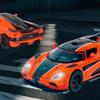 Синао 1:32 Модель спортивного автомобиля Koenigsegg - распашная дверь, звук и свет, инерционный механизм, игрушка из сплава