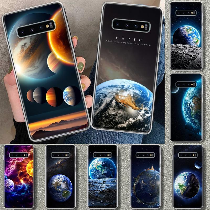 Чехол для телефона Samsung Galaxy S26 S25 Edge S24 S23 Ultra S22 Plus S21 FE S20 + Земные Звезды Космос Арт Индивидуальный Fundas Gal