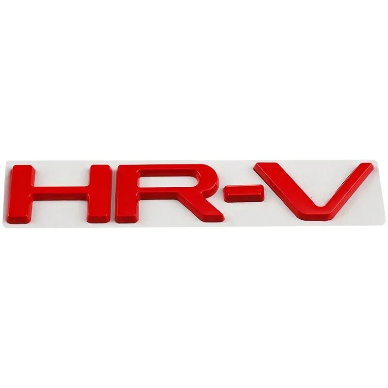 Metal Car Decals Sticker Side Body Badge Styling for Honda HR-V Logo 2025 2017 2019 2020 Auto Rear Trunk Emblems Accessories