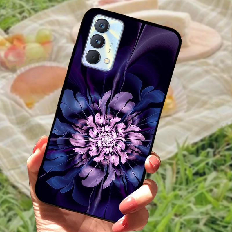 Чехол для Realme GT Master Edition Мраморный painted Cover Мягкий силиконовый ударопрочный чехол для телефона Для Realme GT Master Coque Бампер