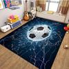 Football Pictures Rug Cartoon Football Living Room Decoration S Bed Non-slip Carpet Home Entrance Door Mat Kids