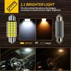 10 шт. Светодиодные лампы-торшеры C5W 31/36/39/41 мм Canbus 12 В 3014SMD 6500K Белый Цвет Для Салона Автомобиля, Купола, Чтения, Багажника, Номерного Знака