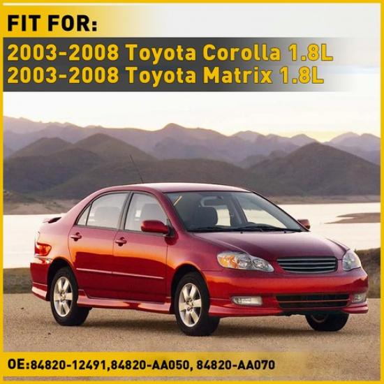 Master Window Power Switch Door Camry Fit 2002-04 Driver Toyota 84820-12491 Side