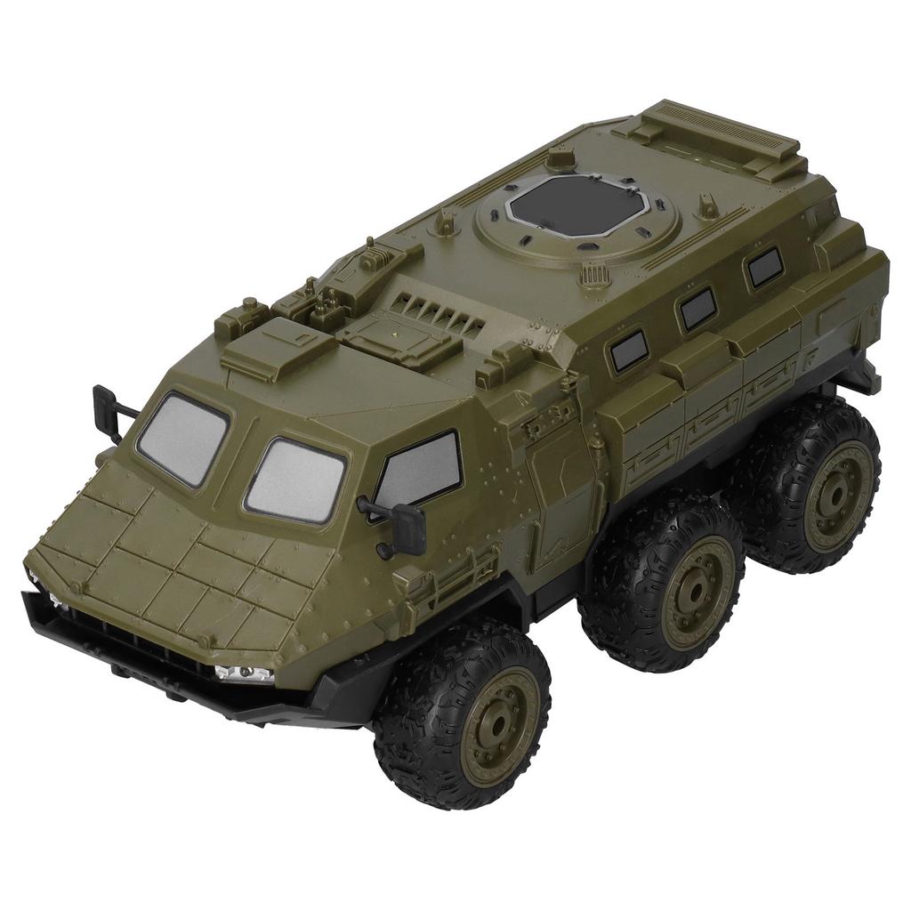 2.4GHz High Speed Remote Control Armored Car 6WD 1 16 Scale RC Truck Toy