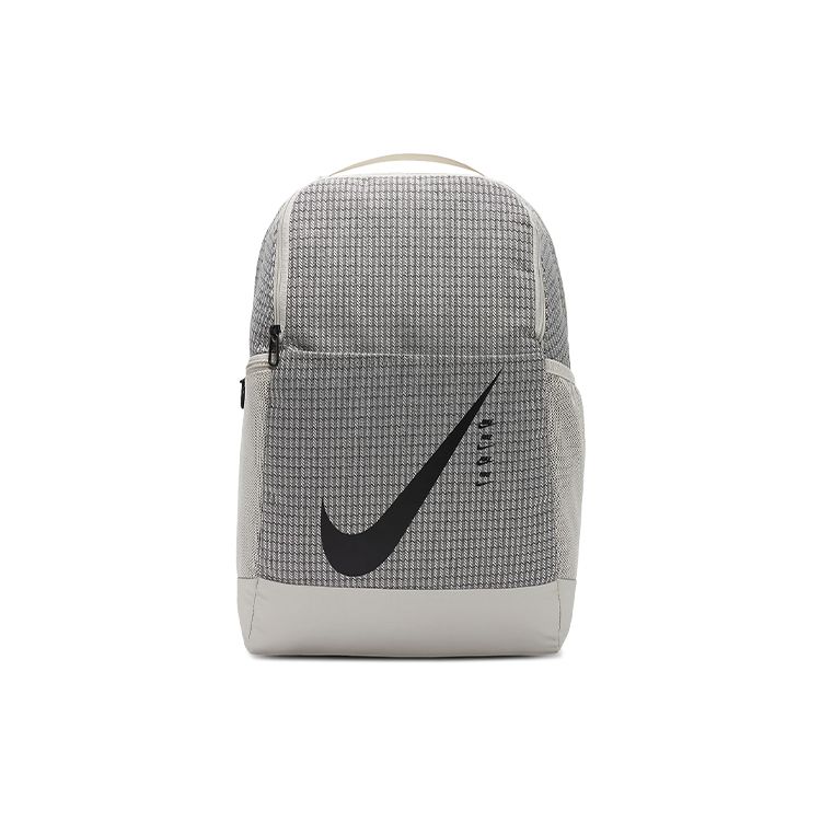 Nike Бразилия 9.0 Тренировочный полиэстеровый рюкзак Унисекс Рюкзак Светло-красно-коричневый Черный CU1026-104